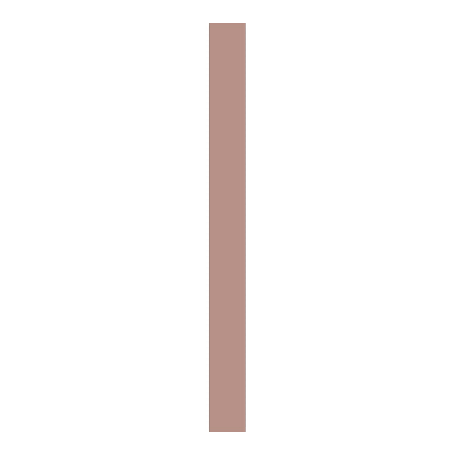 BRAUER Wand 30 brons glas zonder uitsparingen GL-W3B30
