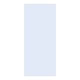 BRAUER Wand 100 helder glas zonder uitsparingen GL-W3H100