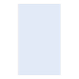 BRAUER Wand 130 helder glas zonder uitsparingen GL-W3H130