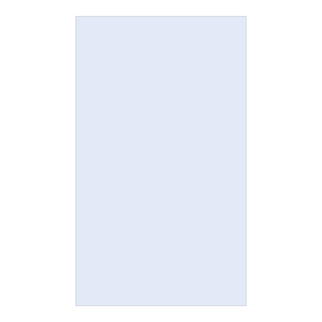BRAUER Wand 130 helder glas zonder uitsparingen GL-W3H130