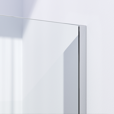BRAUER Chrome Season Inloopdouche set 1 helder glas 100x200 met muurprofiel chroom