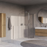 BRAUER Oblivion inloopdouche helder glas 70x200 incl. glascoating chroom GS-OBI1H70200CE