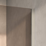 BRAUER Oblivion inloopdouche brons glas 100x200 met zijwand 30 incl. glascoating chroom GS-OBI2B10030200CE