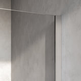BRAUER Oblivion inloopdouche helder glas 120x200 met zijwand 40 incl. glascoating chroom GS-OBI2H12040200CE