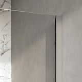 BRAUER Stellar douchecabine met draaideur helder glas 100x100x200 omkeerbaar incl. glascoating chroom GS-SRC1H100100200CE