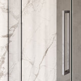 BRAUER Stellar douchecabine met draaideur helder glas 100x90x200 omkeerbaar incl. glascoating chroom GS-SRC1H10090200CE