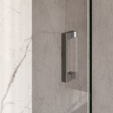 BRAUER Void douchecabine met draaideur helder glas 80x80x200 incl. glascoating chroom GS-VOC1H8080200CE