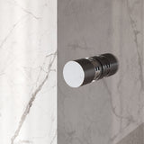 BRAUER Void Carving nisdeur helder glas 90x200 omkeerbaar incl. glascoating chroom GS-VOCN1H90200CE