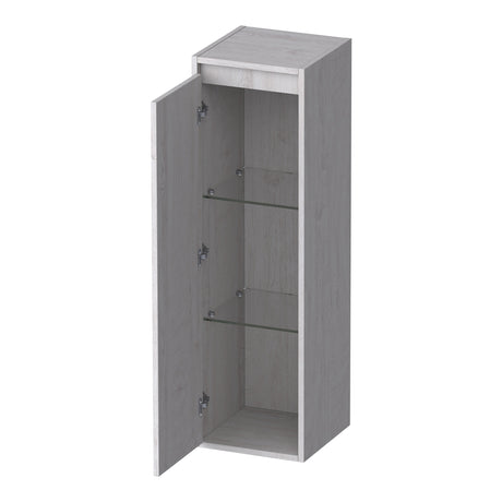 BRAUER Adore hoge kast 120 met 1 deur greeploos linksdraaiend Forest Seashell HK-AD120LFS