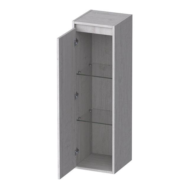 BRAUER Adore hoge kast 120 met 1 deur greeploos linksdraaiend Forest Seashell HK-AD120LFS