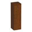 BRAUER Adore hoge kast 120 met 1 deur greeploos linksdraaiend lamellen eiken bruin HK-AD120LLEB