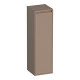 BRAUER Adore hoge kast 120 met 1 deur greeploos rechtsdraaiend mat mokka HK-AD120RMM