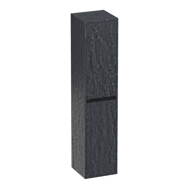 BRAUER Adore hoge kast 160 met 2 deuren greeploos links- of rechtsdraaiend Damascus HK-AD160DA