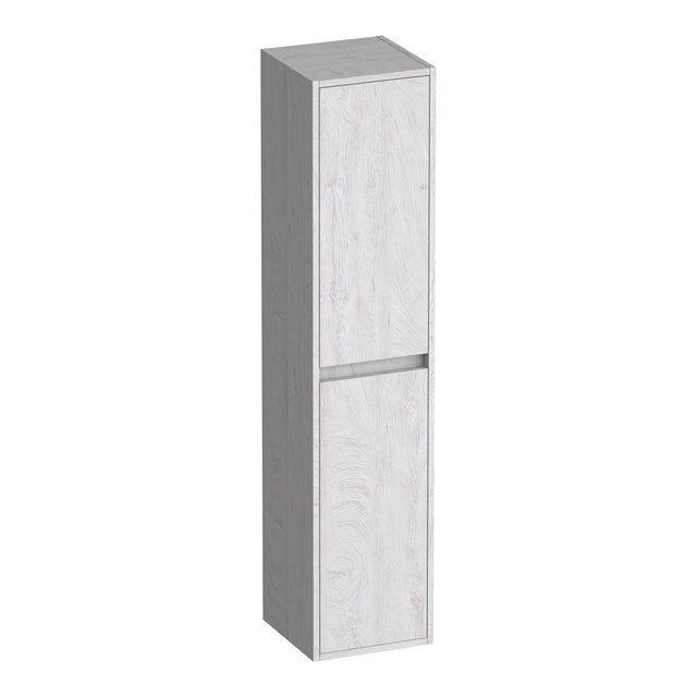 BRAUER Adore hoge kast 160 met 2 deuren greeploos links- of rechtsdraaiend Forest Seashell HK-AD160FS