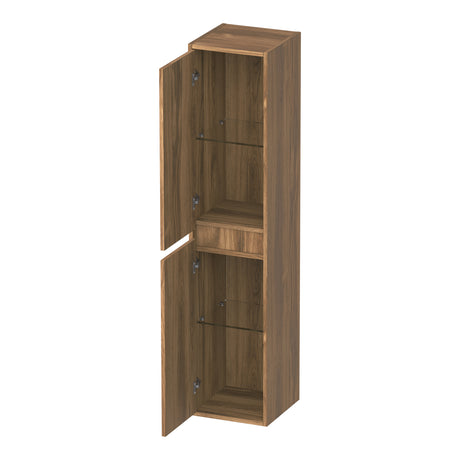 BRAUER Adore hoge kast 160 met 2 deuren greeploos links- of rechtsdraaiend Honey HK-AD160HO