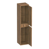 BRAUER Adore hoge kast 160 met 2 deuren greeploos links- of rechtsdraaiend Honey HK-AD160HO