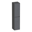 BRAUER Adore hoge kast 160 met 2 deuren greeploos links- of rechtsdraaiend Timber Grey HK-AD160TG