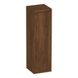 BRAUER Adore Wavy hoge kast 120 met 1 deur greeploos linksdraaiend Forest Cacao HK-ADW120LFC