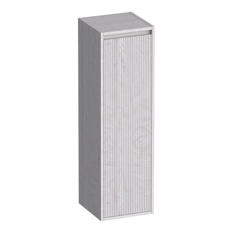 BRAUER Adore Wavy hoge kast 120 met 1 deur greeploos linksdraaiend Forest Seashell HK-ADW120LFS