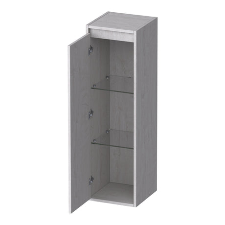 BRAUER Adore Wavy hoge kast 120 met 1 deur greeploos linksdraaiend Forest Seashell HK-ADW120LFS