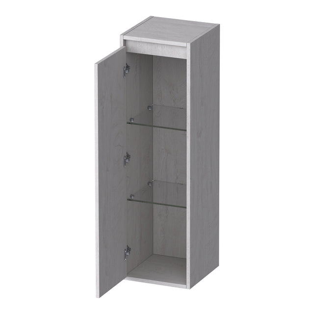 BRAUER Adore Wavy hoge kast 120 met 1 deur greeploos linksdraaiend Forest Seashell HK-ADW120LFS
