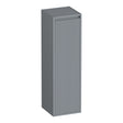 BRAUER Adore Wavy hoge kast 120 met 1 deur greeploos linksdraaiend mat grijs HK-ADW120LMG