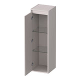 BRAUER Adore Wavy hoge kast 120 met 1 deur greeploos linksdraaiend mat zand HK-ADW120LMS