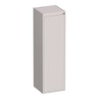 BRAUER Adore Wavy hoge kast 120 met 1 deur greeploos rechtsdraaiend mat zand HK-ADW120RMS
