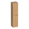 BRAUER Adore Wavy hoge kast 160 met 2 deuren greeploos links- of rechtsdraaiend Forest Tan HK-ADW160FT