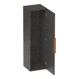 BRAUER Elevate hoge kast 120 excl. opleggreep met 1 deur links- of rechtsdraaiend Damascus HK-EL120DA