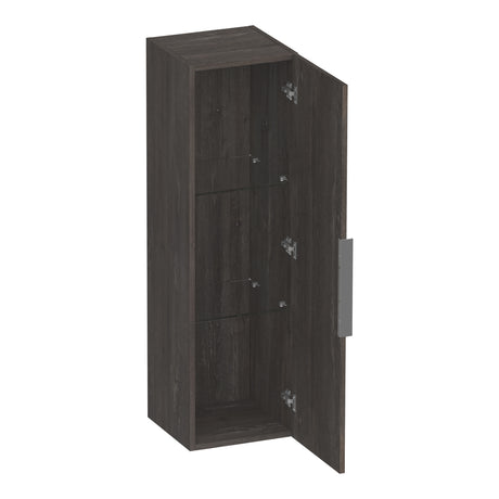 BRAUER Elevate hoge kast 120 excl. opleggreep met 1 deur links- of rechtsdraaiend Driftwood HK-EL120DR