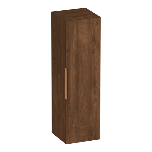 BRAUER Elevate hoge kast 120 excl. opleggreep met 1 deur links- of rechtsdraaiend Forest Cacao HK-EL120FC