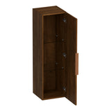 BRAUER Elevate hoge kast 120 excl. opleggreep met 1 deur links- of rechtsdraaiend Forest Cacao HK-EL120FC