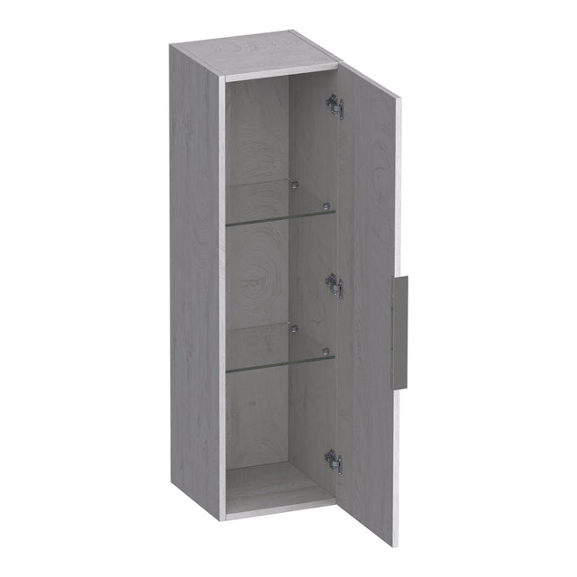 BRAUER Elevate hoge kast 120 excl. opleggreep met 1 deur links- of rechtsdraaiend Forest Seashell HK-EL120FS