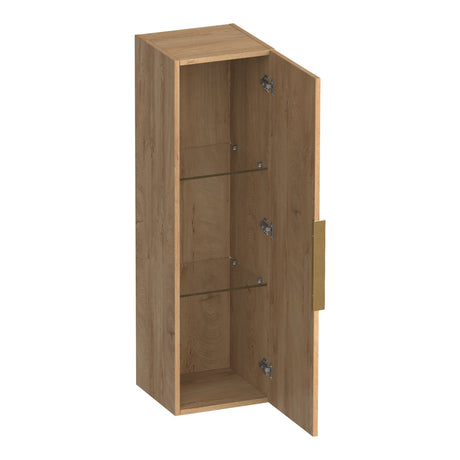 BRAUER Elevate hoge kast 120 excl. opleggreep met 1 deur links- of rechtsdraaiend Forest Tan HK-EL120FT