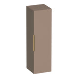 BRAUER Elevate hoge kast 120 excl. opleggreep met 1 deur links- of rechtsdraaiend mat mokka HK-EL120MM