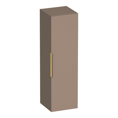 BRAUER Elevate hoge kast 120 excl. opleggreep met 1 deur links- of rechtsdraaiend mat mokka HK-EL120MM