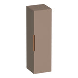 BRAUER Elevate hoge kast 120 excl. opleggreep met 1 deur links- of rechtsdraaiend mat mokka HK-EL120MM