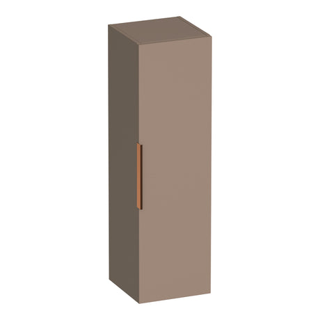 BRAUER Elevate hoge kast 120 excl. opleggreep met 1 deur links- of rechtsdraaiend mat mokka HK-EL120MM