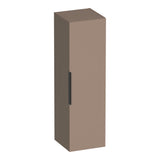 BRAUER Elevate hoge kast 120 excl. opleggreep met 1 deur links- of rechtsdraaiend mat mokka HK-EL120MM