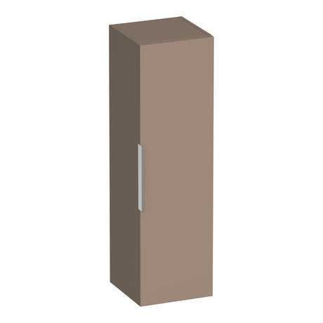 BRAUER Elevate hoge kast 120 excl. opleggreep met 1 deur links- of rechtsdraaiend mat mokka HK-EL120MM