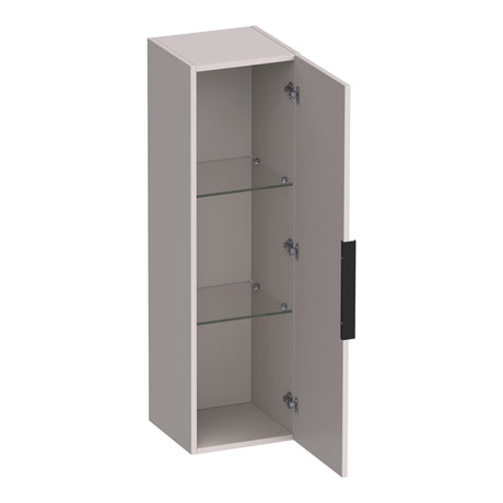 BRAUER Elevate hoge kast 120 excl. opleggreep met 1 deur links- of rechtsdraaiend mat zand HK-EL120MS