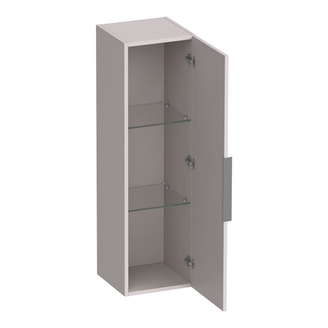 BRAUER Elevate hoge kast 120 excl. opleggreep met 1 deur links- of rechtsdraaiend mat zand HK-EL120MS