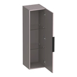 BRAUER Elevate hoge kast 120 excl. opleggreep met 1 deur links- of rechtsdraaiend mat taupe HK-EL120MT