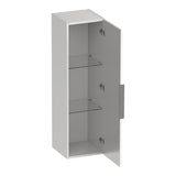 BRAUER Elevate hoge kast 120 excl. opleggreep met 1 deur links- of rechtsdraaiend mat wit HK-EL120MW
