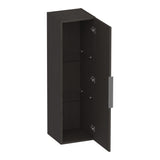 BRAUER Elevate hoge kast 120 excl. opleggreep met 1 deur links- of rechtsdraaiend Timber Anthracite HK-EL120TA