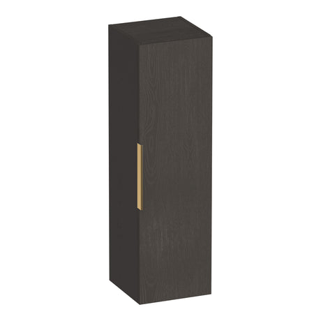 BRAUER Elevate hoge kast 120 excl. opleggreep met 1 deur links- of rechtsdraaiend Timber Anthracite HK-EL120TA