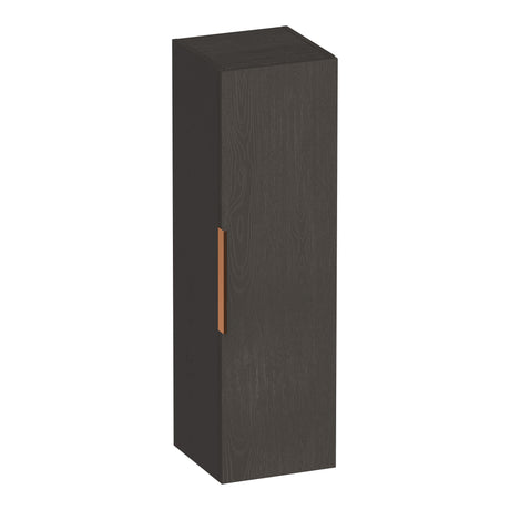 BRAUER Elevate hoge kast 120 excl. opleggreep met 1 deur links- of rechtsdraaiend Timber Anthracite HK-EL120TA