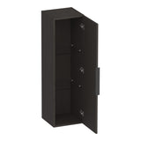 BRAUER Elevate hoge kast 120 excl. opleggreep met 1 deur links- of rechtsdraaiend Timber Anthracite HK-EL120TA