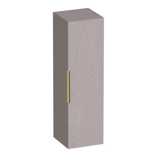 BRAUER Elevate hoge kast 120 excl. opleggreep met 1 deur links- of rechtsdraaiend Timber Greige HK-EL120TE